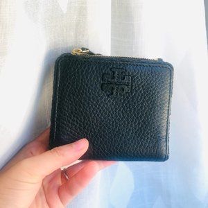 Tory Burch Compact Bi-Fold Wallet black
